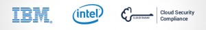 IBM, Intel Cloud Raxak logo bar for IDF